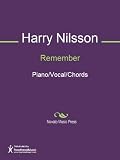 Remember Sheet Music (Piano/Vocal/Chords)