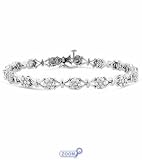 14K Two Tone Gold 2.00 Carat Diamond Bracelet