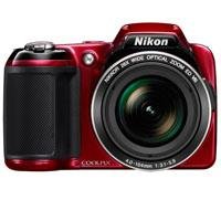 Nikon COOLPIX L810 16.1 MP Digital Camera with 26x Zoom NIKKOR ED Glass Lens and 3-inch LCD (Red)