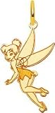 14K Gold Disney Tinker Bell Charm
