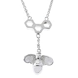 copy Honey Bee Sterling Silver Necklace