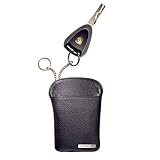 Porsche Black Leather Key Pouch