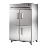 True 2-Section Reach-In Freezer w/ 4 Solid Half Doors 469882