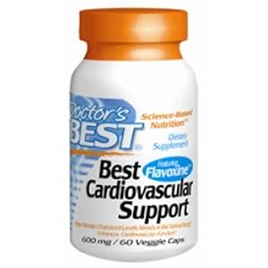 Best Cardiovascular Support featuring Flavoxine, 60 Vcaps, Doctor's Best by Doctor's Best