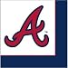 Atlanta Braves Lunch Napkins 24ct