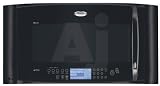 Whirlpool Gold GH7208XRB 2.0 cu. ft. Velos Speedcook Over-the-Range Microwave Oven with True Convection Oven & Steamer: Black