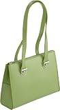 31dKBnzNW7L. SL160  Jack Georges Milano Italian Leather Handbag,Green,One Size
