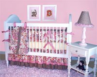 Funky Monkey 4 Piece Crib Set