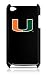 NCAA Miami Hurricanes Varsity Jacket Hardshell Case for Apple iPod Touch 4th Generation