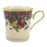Lenox Holiday Tartan Accent Mug, 12 oz.