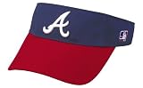 Atlanta Braves VISOR Officially Licensed MLB Adjustable Velcro Baseball Cap/Hat Visor