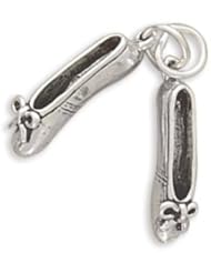 CleverSilvers Ballet Slippers Charm