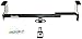 Draw-Tite 24808 Class 1 Trailer Hitch, 1.25 Inch Receiver, Black, Compatible with 2004-2009 Toyota Prius