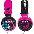 Monster High Plush Over-the-Ear Headphones - Black/Pink (35148)