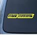 MUD MANIAC - Car, Truck, Notebook, Vinyl Decal Sticker #1284 | Vinyl Color: Yellow