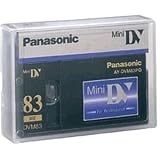 Panasonic 83/55 Minute Professional Quality Mini-DV Digital Tape.