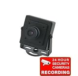 VideoSecu Mini Color Camera with 3.6mm Lens free surveillance DeCal