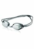 Speedo Vanquisher 2.0 Plus Mirrored Goggle, Silver/Grey