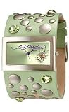 31dKw6hSQfL. SL160  Ed Hardy Womens Love Child Green Stainless Steel 316L Watch