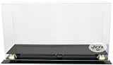 NFL New York Jets Single Shoe Display Case - Up to Size 17 with Museum Quality UV Upgrade