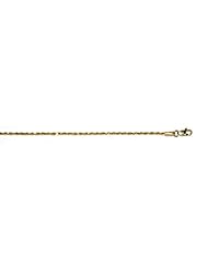 14K Gold Y Rope D.C. 1.5-1.9mm Necklace 24 Inch