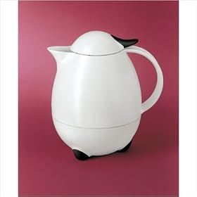 Leifheit 1-Liter Columbus 28300 Insulated Carafe, white/black