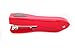 Ergonomic Desktop Stapler, PraxxisPro Fortis Grip Office Stapler (Red)