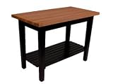 John Boos & Co. RN-C4830-S Le Classique Work Table with Shelf and Drawer 48x30-in.