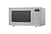 Panasonic NN-GD361MEPG Mikrowelle / 950 W / 23 L / Inverter-Grill / inklusive Pizzabräunungsteller / silber
