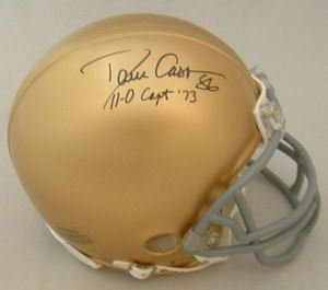 Best Price Dave Casper Autographed Mini Helmet - NOTRE DAME IRISH w 11 0 CAPT 1973 - Autographed NFL Mini HelmetsB00COYPL0Y