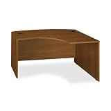 Bush Business Furniture Series C Professional Configuration, Overall 4-Foot 11-Inch by 6-Foot 7-Inch, Right, Warm Oak Finish