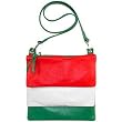 Fontanelli Italian Flag - Triple Envelope Shoulder Bag