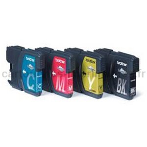 AC-Concept-Shop: 4 ORIGINAL Brother Cartridge LC985 ( 1x black,cyan,magenta,yellow). For this printers: MFC-J220, J265W, J410, J415W, DCP-J125, J515W