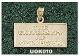 Oklahoma Sooners The University of Oklahoma Pendant - 14KT Gold Jewelry