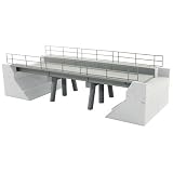 HO KIT Modern Concrete Segment Bridge, Set B by BLMA MODELS