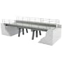 HO KIT Modern Concrete Segment Bridge, Set B