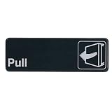 Update International S39-2BK "Pull" Sign