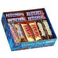Chocolate Bar Variety Pack - 30 ct
