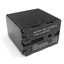 Bargaincell- Brand New Premium Lithium Ion Replacement Battery For Sony InfoLithium NP-FM90, NP-QM91- 3900mAh