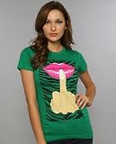 Hellz Bellz The Off II T-shirt in Green,T-shirts for Women