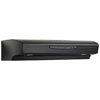 Broan QS336BL QS3 Series 36-Inch Range Hood, Black
