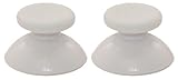Pure White XBOX 360 Controller Thumbsticks (PAIR)