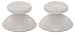 Pure White XBOX 360 Controller Thumbsticks (PAIR)