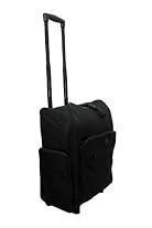 Alberta Black Fabric Trolley