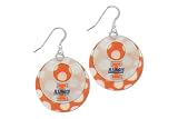 Illinois Fighting Illini Capiz Double Shell Earrings