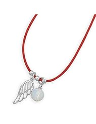 16"+2" Multicharm Cord Necklace