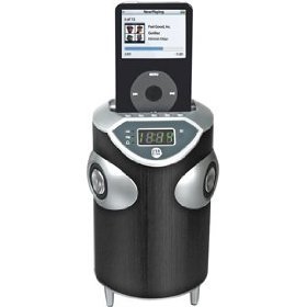 Click here to buy CTA Digital Sound Alarm Clock Speaker System for iPod (Black) by CTA Digital.