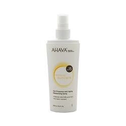 AHAVA Mineral Suncare Sun Protection Anti-Aging Moisturizer Spray SPF 15 - 8.5 fl. Oz.