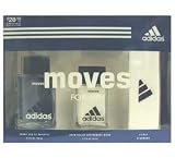 Mens Designer Cologne by Adidas, ( ADIDAS MOVES GIFTSET ( EAU DE TOILETTE SPRAY 3.3 oz + AFTERSHAVE BALM + HEAD BAND) + On Sale ) - @Up To 55% Off