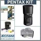 Pentax D-FA 100mm f/2.8 Macro WR (Weather Resistant) Auto Focus Lens Kit, U ....